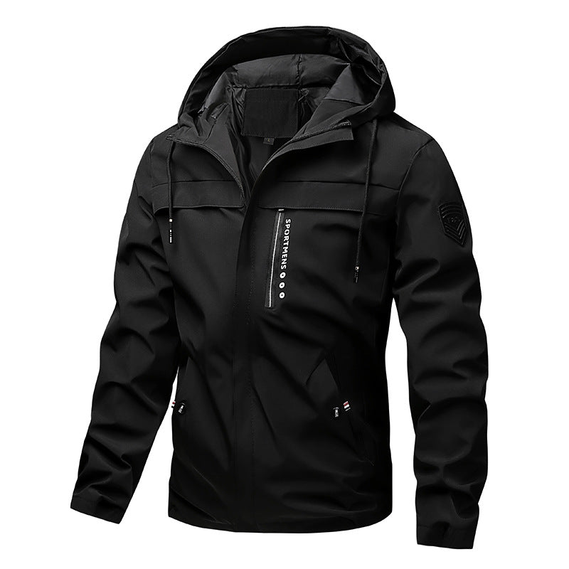 🧥 Weather-Ready Hooded Jacket - Easy City-to-outdoor Styling
