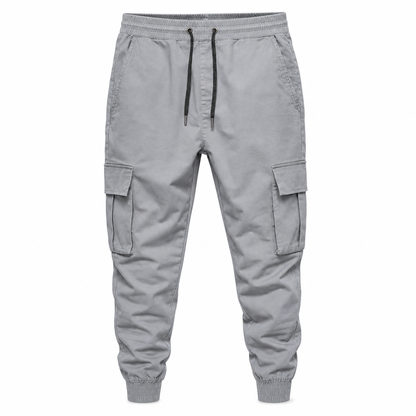 👖 Utility Pockets, Easy Movement | Men's Drawstring Cargo Jogger Pants