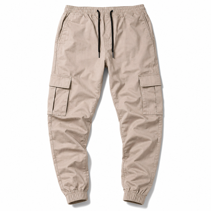 👖 Utility Pockets, Easy Movement | Men's Drawstring Cargo Jogger Pants