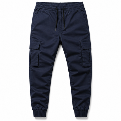 👖 Utility Pockets, Easy Movement | Men's Drawstring Cargo Jogger Pants