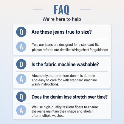 Women's High Elastic Wide-Leg Denim Jeans