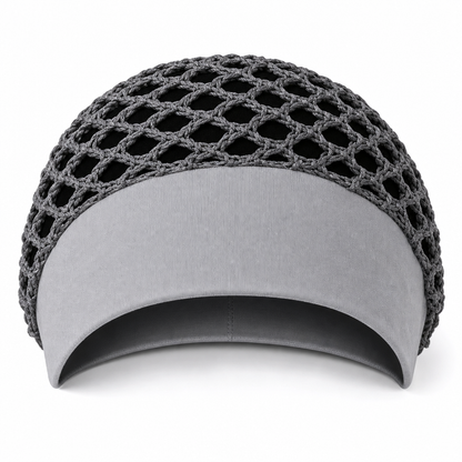 🌿 Breathable Comfort, Stay-Put Fit | Women's Wide-Band Mesh Hair Cover