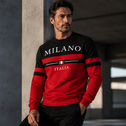 Men's Milano Italia Printed Sweatshirt
