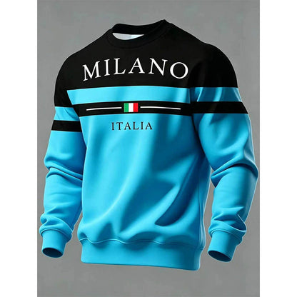 Men's Milano Italia Printed Sweatshirt