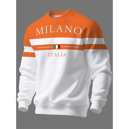 Men's Milano Italia Printed Sweatshirt