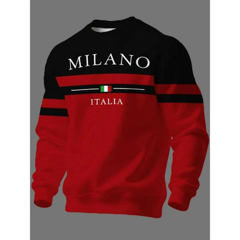 Men's Milano Italia Printed Sweatshirt