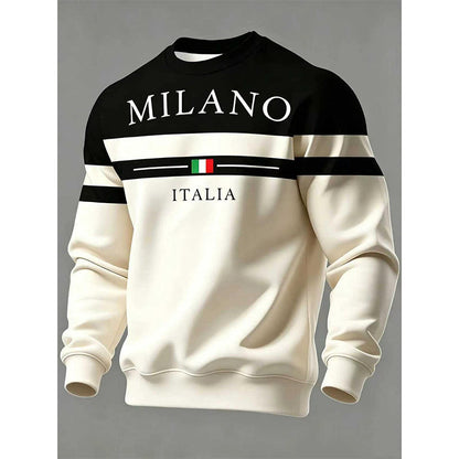 Men's Milano Italia Printed Sweatshirt