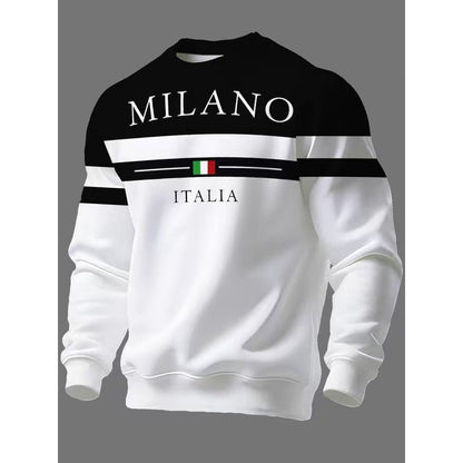 Men's Milano Italia Printed Sweatshirt