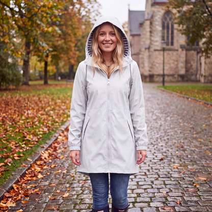 Women's Casual Waterproof Hooded Jacket