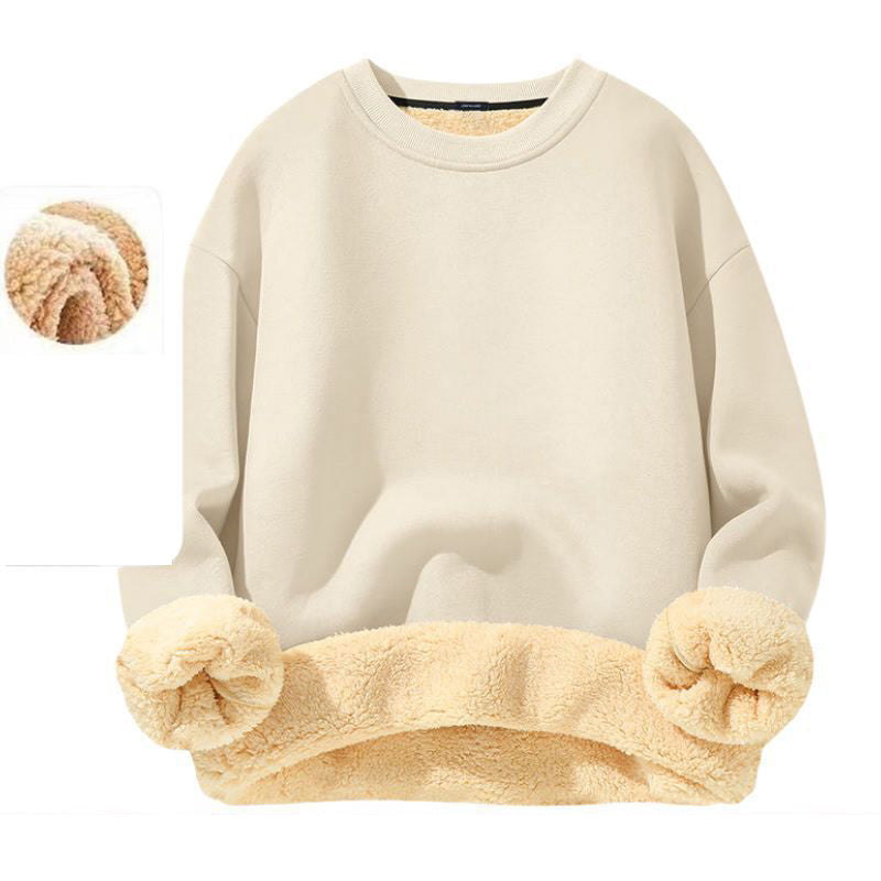 🔥 Fleece Warmth, Easy Everyday Fit | Men's Crewneck Sweatshirt