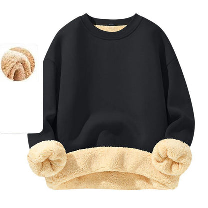 🔥 Fleece Warmth, Easy Everyday Fit | Men's Crewneck Sweatshirt