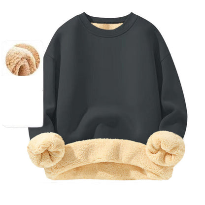 🔥 Fleece Warmth, Easy Everyday Fit | Men's Crewneck Sweatshirt