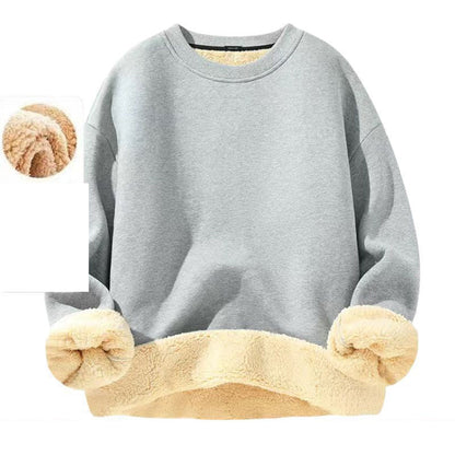 🔥 Fleece Warmth, Easy Everyday Fit | Men's Crewneck Sweatshirt