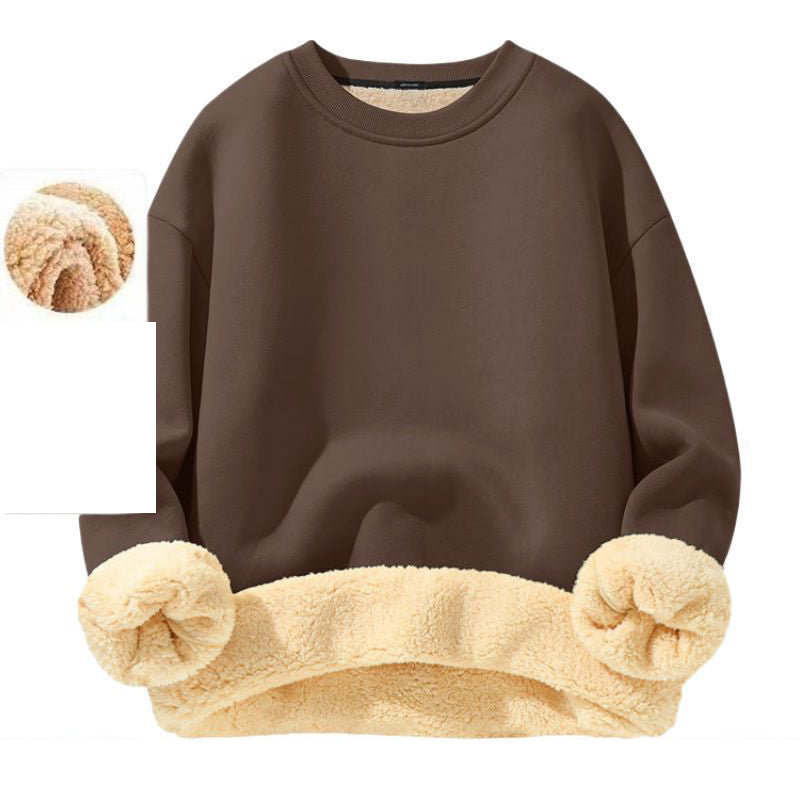 🔥 Fleece Warmth, Easy Everyday Fit | Men's Crewneck Sweatshirt