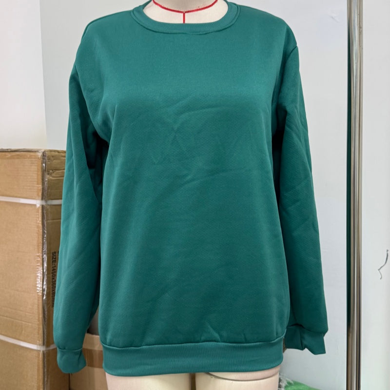 🔥 Fleece Warmth, Easy Everyday Fit | Men's Crewneck Sweatshirt