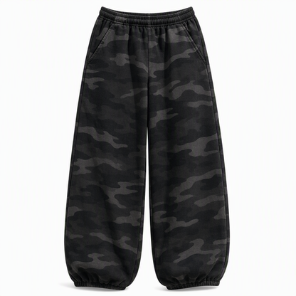 ✨👖Women's Vintage Washed Wide-Leg Sweatpants✨