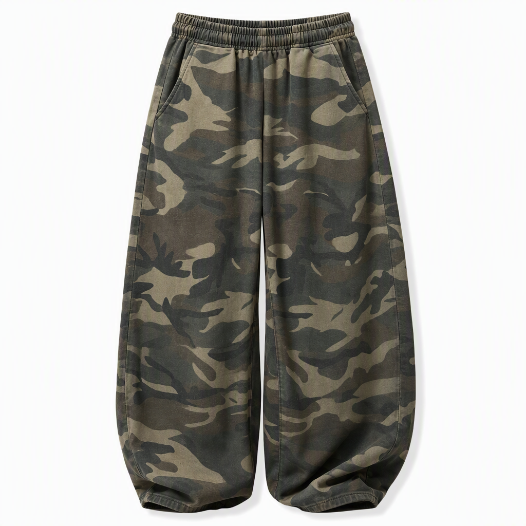✨👖Women's Vintage Washed Wide-Leg Sweatpants✨