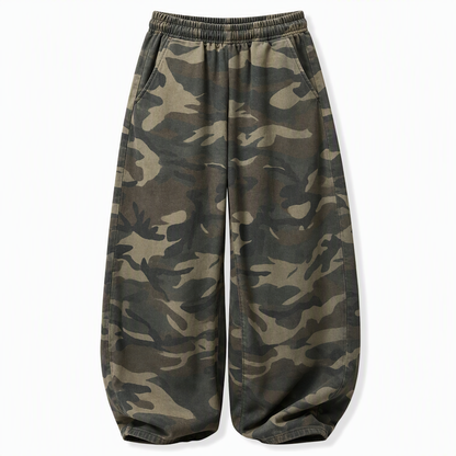 ✨👖Women's Vintage Washed Wide-Leg Sweatpants✨