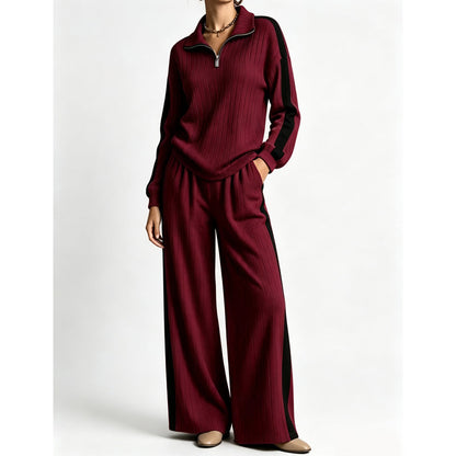 👗✨Women’s Casual Sweatshirt and Wide-Leg Pants✨