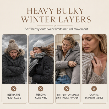 🧶 Cozy Long-Line Fit, Statement Back Detail | Women's Hooded Knit Cardigan ⚡