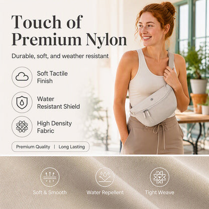 Minimalist Half Moon Crossbody Bag