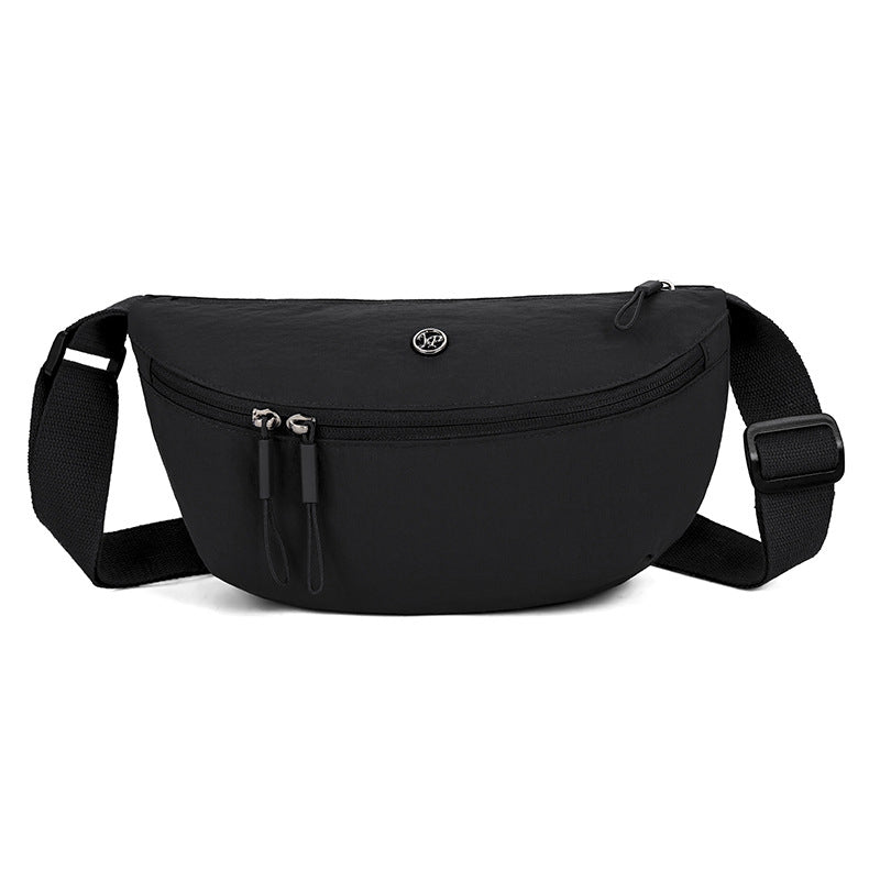 Minimalist Half Moon Crossbody Bag