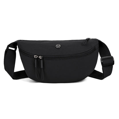 Minimalist Half Moon Crossbody Bag