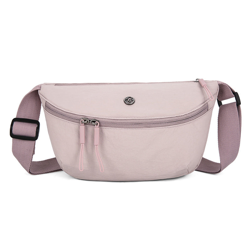 Minimalist Half Moon Crossbody Bag