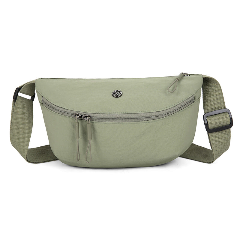 Minimalist Half Moon Crossbody Bag