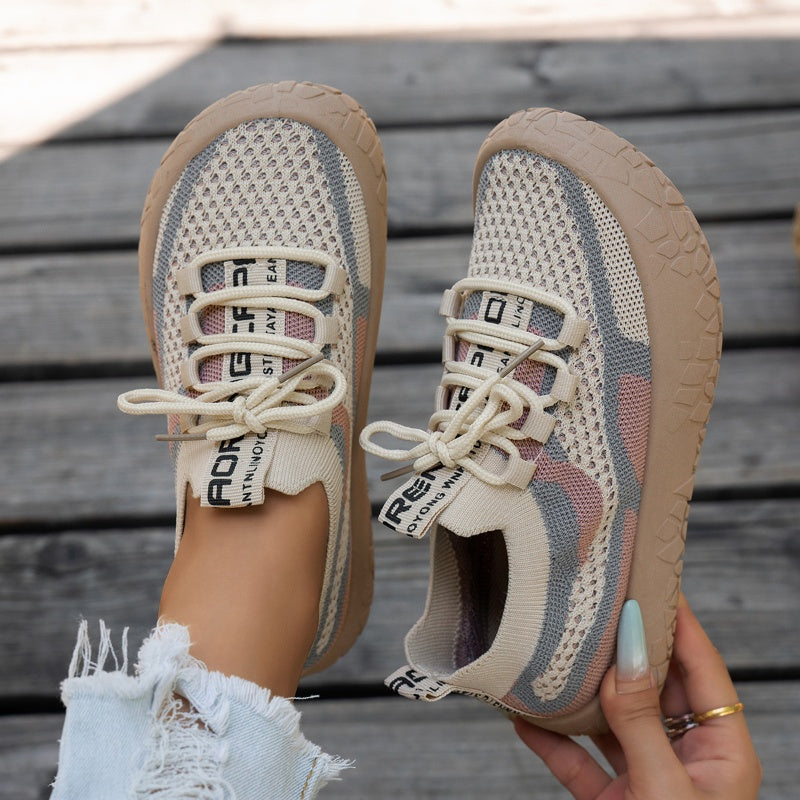 Women's Fashion Breathable Knit Sneakers
