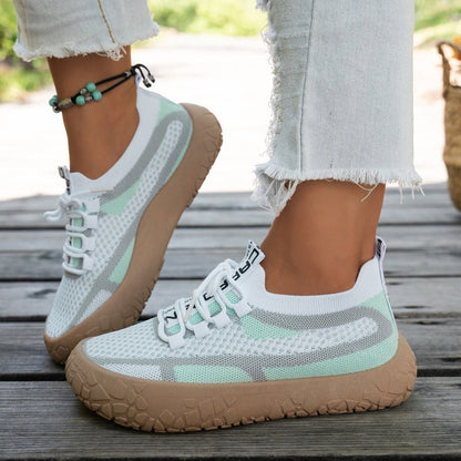 Women's Fashion Breathable Knit Sneakers