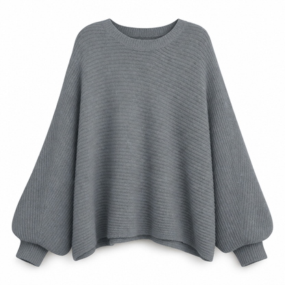 🧶 Flattering Drape, Easy Movement | Women's Batwing Knit Pullover