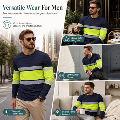 Men's Casual Long Sleeve T-Shirt