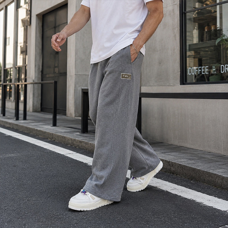 Men's Casual Drawstring Pants with Pockets