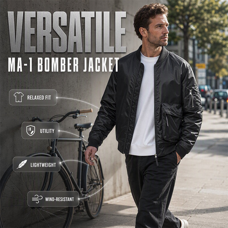 Versatile MA-1 Bomber Jacket