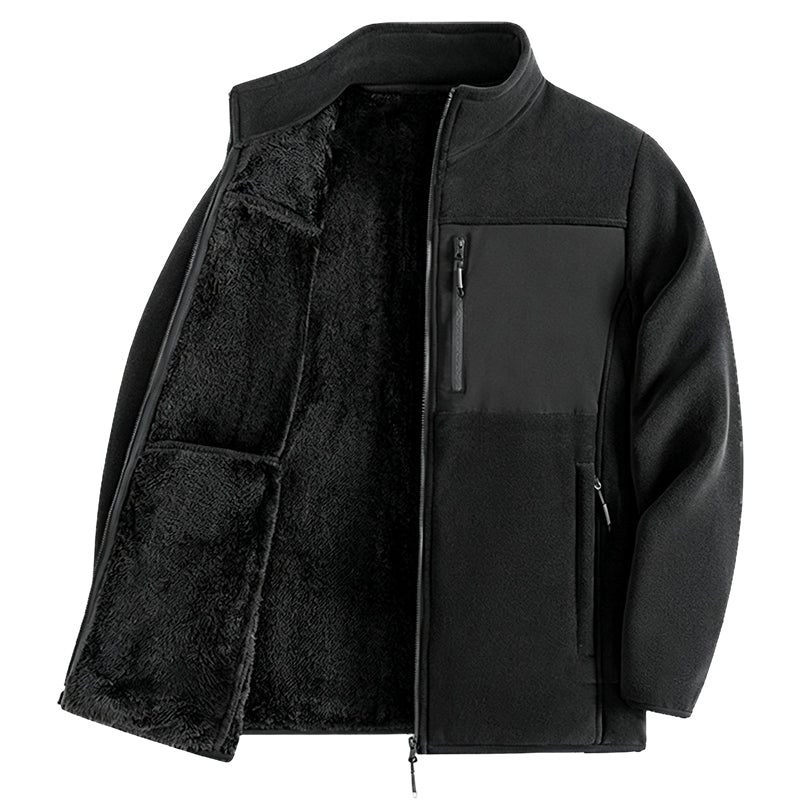 Unisex Heavyweight Fleece Full Zip Up Jacket