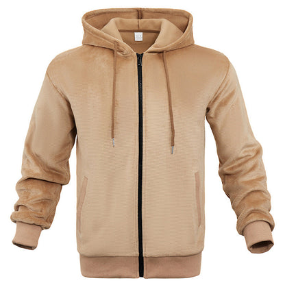 Men's Pineapple Grid Hooded Jacket
