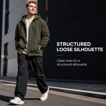 Men's Pineapple Grid Hooded Jacket