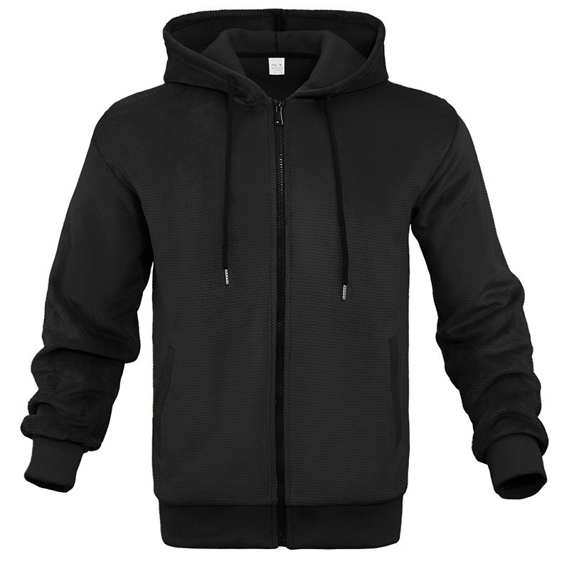 Men's Pineapple Grid Hooded Jacket