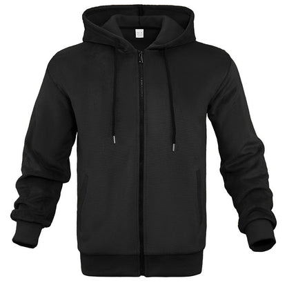 Men's Pineapple Grid Hooded Jacket