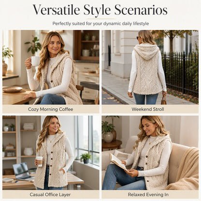 Women’s Cozy Warmth Hooded Vest