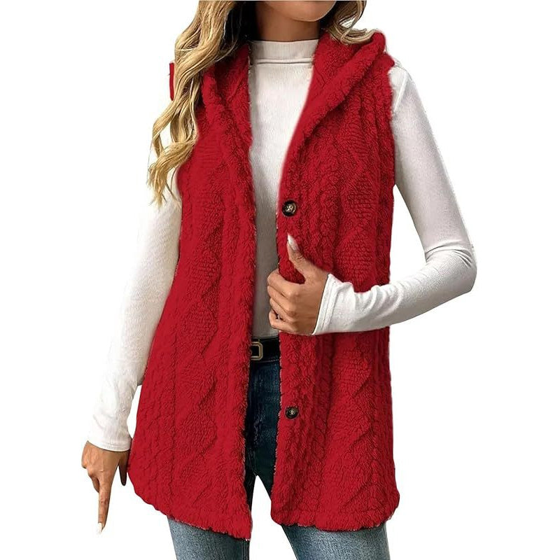 Women’s Cozy Warmth Hooded Vest