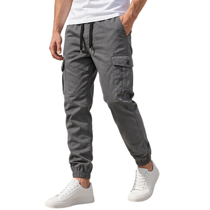 Lightweight Casual Cargo Pants Outdoor Hiking Joggers for Autumn and Winter Sports Running Training