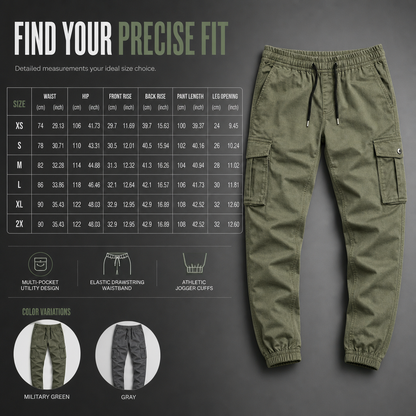 Lightweight Casual Cargo Pants Outdoor Hiking Joggers for Autumn and Winter Sports Running Training