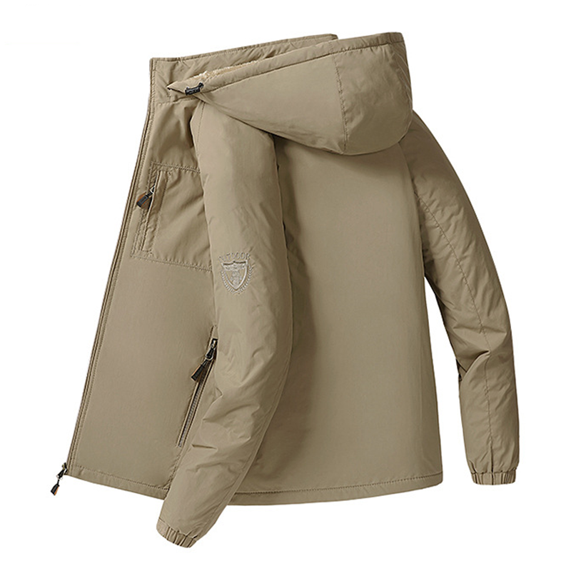 Men's Winter Warm Waterproof Hooded Jacket
