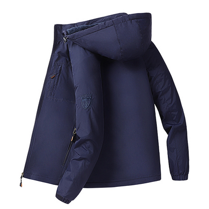 Men's Winter Warm Waterproof Hooded Jacket
