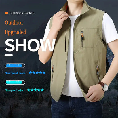 Men's Outdoor Multi-pocket Quick-Drying Vest