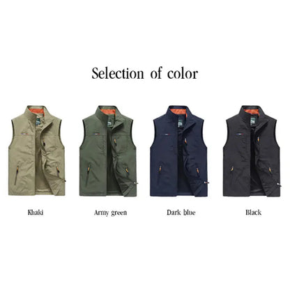 Men's Outdoor Multi-pocket Quick-Drying Vest
