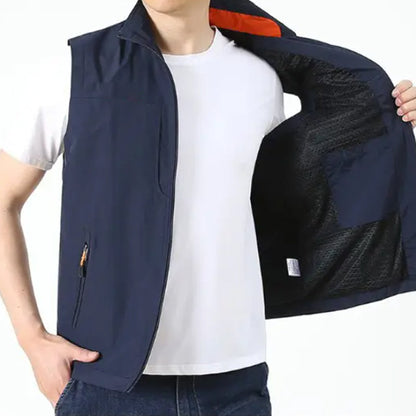 Men's Outdoor Multi-pocket Quick-Drying Vest