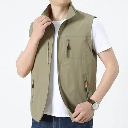 Men's Outdoor Multi-pocket Quick-Drying Vest